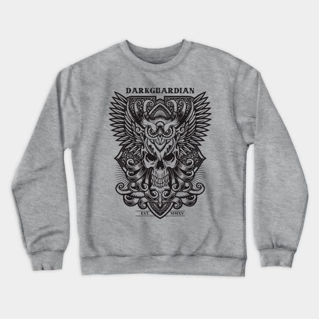 dark guardian Crewneck Sweatshirt by garudadua